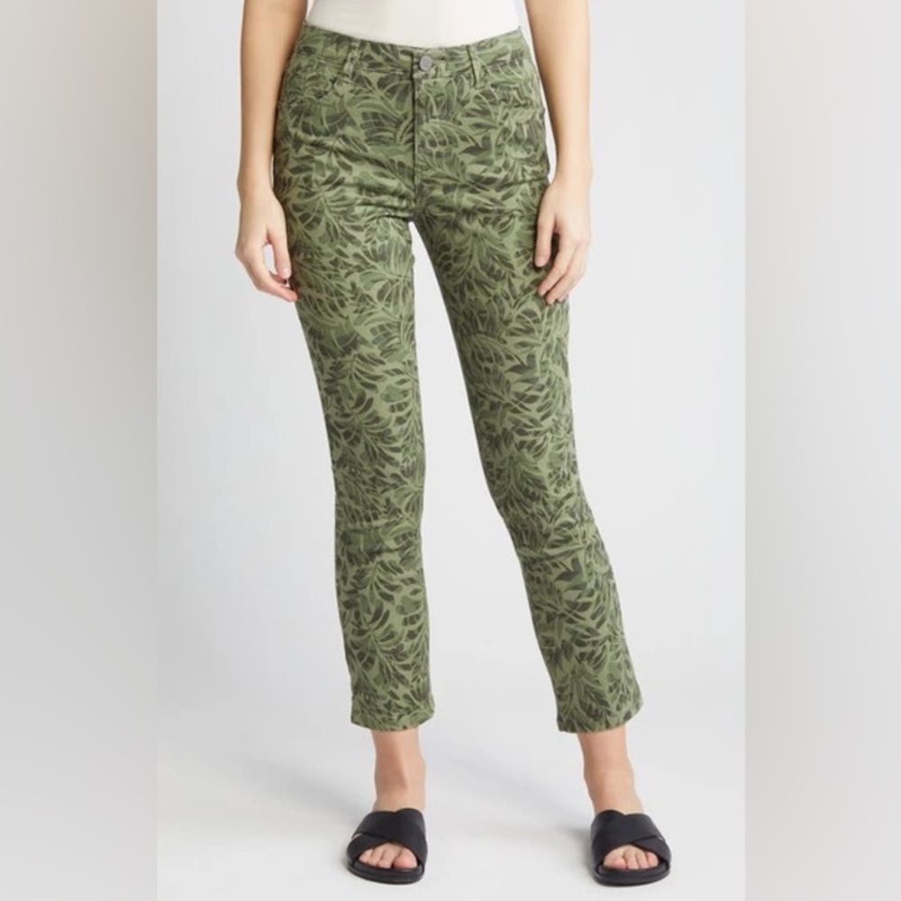 Wit & Wisdom “Ab”Solution High Rise Ankle Skimmer Stretch, Celadon, Sz 8 NWT